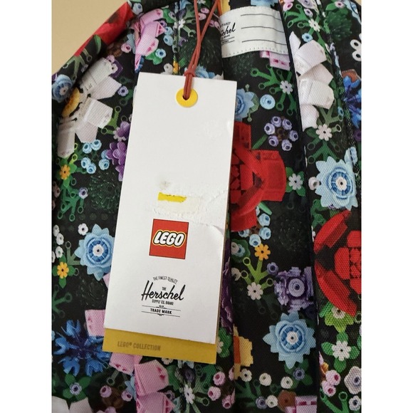 Herschel Supply Co. LEGO Youth Backpack Garden Floral NWT - Picture 6 of 9
